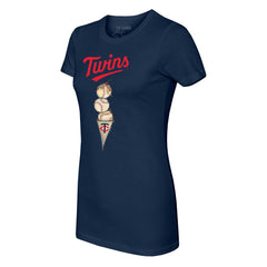 MLB Minnesota Twins Tiny Turnip Women's Triple Scoop T-Shirt