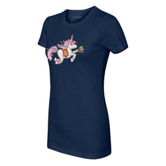 MLB Houston Astros Tiny Turnip Women's Unicorn T-Shirt
