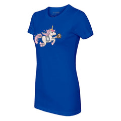 MLB Los Angeles Dodgers Tiny Turnip Women's Unicorn T-Shirt