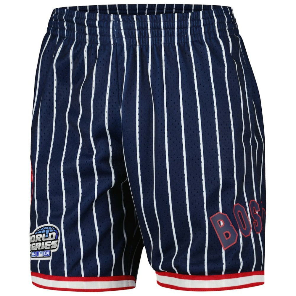 MLB Boston Red Sox Mitchell & Ness Cooperstown Collection 2004 World Series City Collection Mesh Shorts