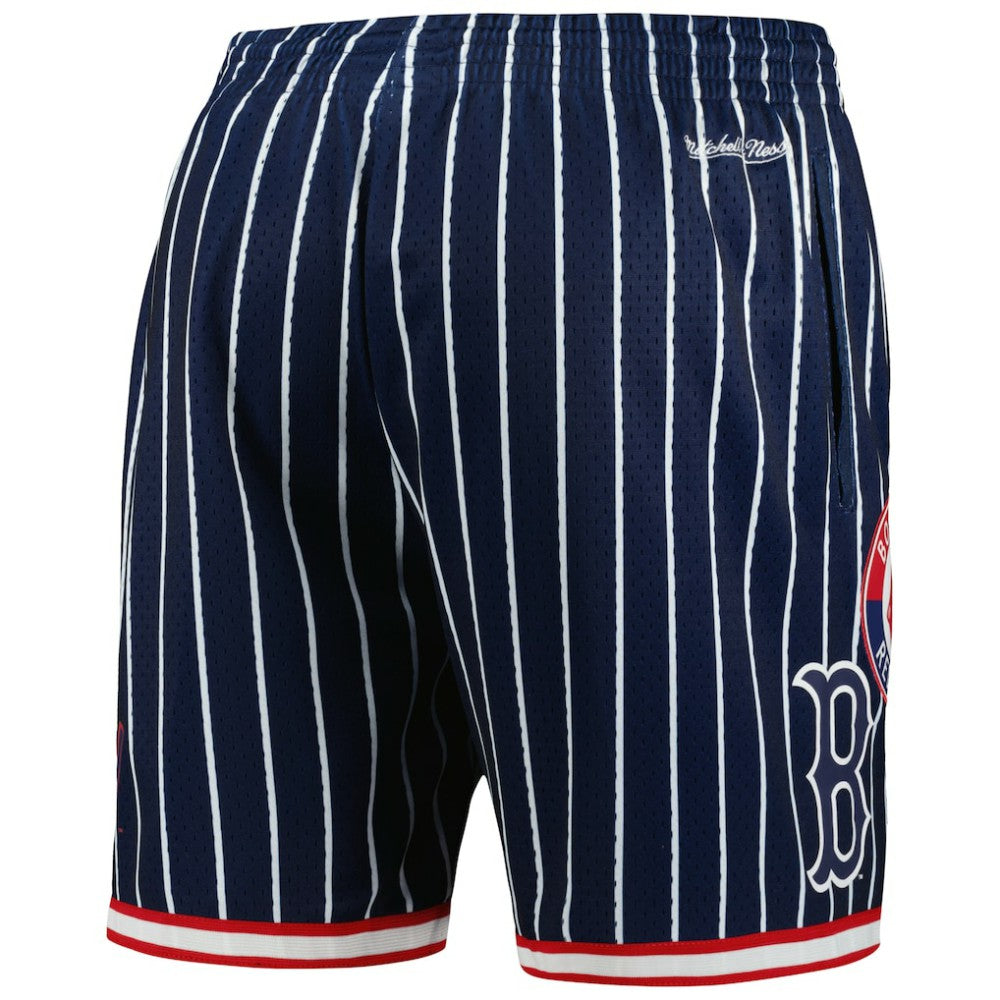 MLB Boston Red Sox Mitchell & Ness Cooperstown Collection 2004 World Series City Collection Mesh Shorts