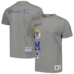 MLB Milwaukee Brewers Mitchell & Ness Cooperstown Collection City Collection T-Shirt