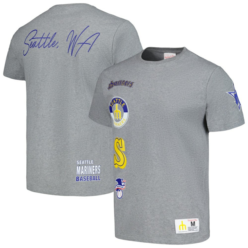 MLB Seattle Mariners Mitchell & Ness Cooperstown Collection City Collection T-Shirt