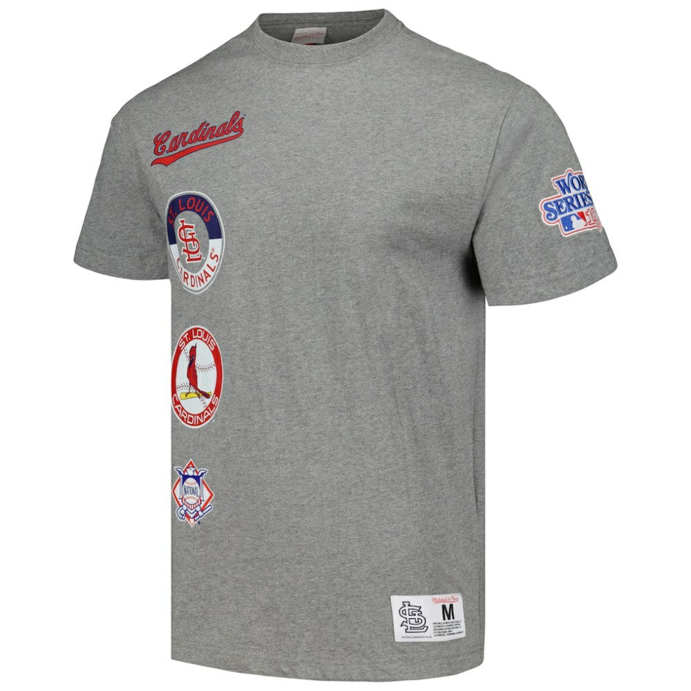 MLB St. Louis Cardinals Mitchell & Ness Cooperstown Collection City Collection T-Shirt