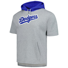 MLB Los Angeles Dodgers Mitchell & Ness Postgame Short Sleeve Pullover Hoodie