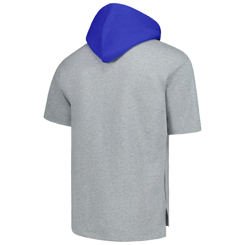 MLB Los Angeles Dodgers Mitchell & Ness Postgame Short Sleeve Pullover Hoodie