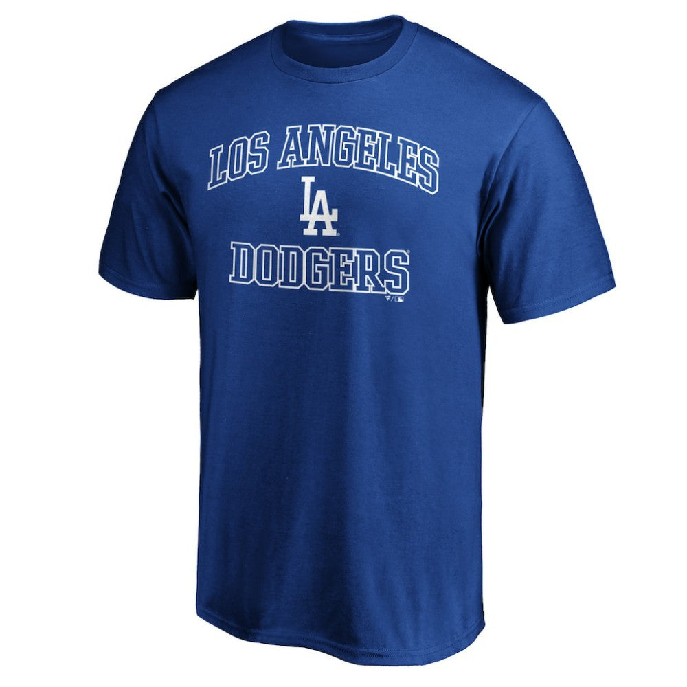 MLB Los Angeles Dodgers Heart & Soul Team Logo T-Shirt