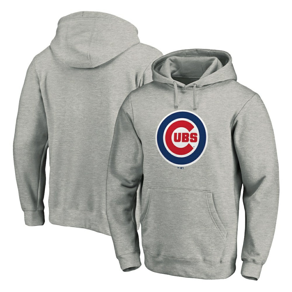 MLB Chicago Cubs Official Team Logo Pullover Hoodie