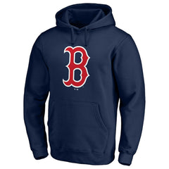 MLB Boston Red Sox Official Team Logo Pullover Hoodie