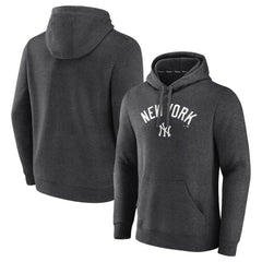 MLB New York Yankees Team Lock Up Wordmark Pullover Hoodie