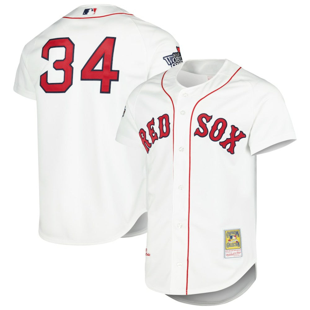 MLB David Ortiz Boston Red Sox Mitchell & Ness Cooperstown Collection Authentic Jersey