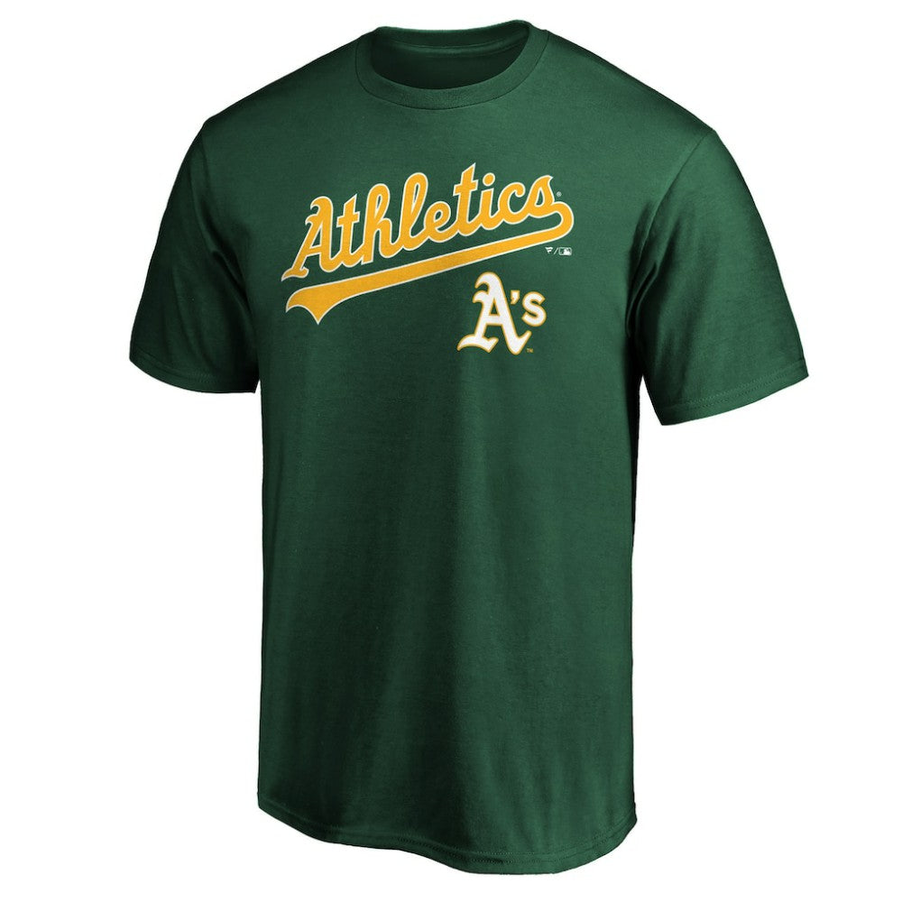 MLB Athletics Team Lock Up Wordmark T-Shirt