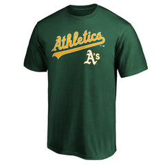 MLB Athletics Team Lock Up Wordmark T-Shirt