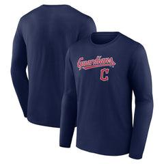MLB Cleveland Guardians Team Lock Up Long Sleeve T-Shirt