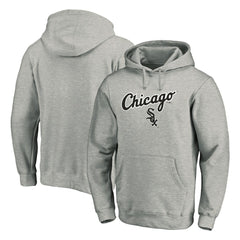 MLB Chicago White Sox Team Lock Up Wordmark Pullover Hoodie