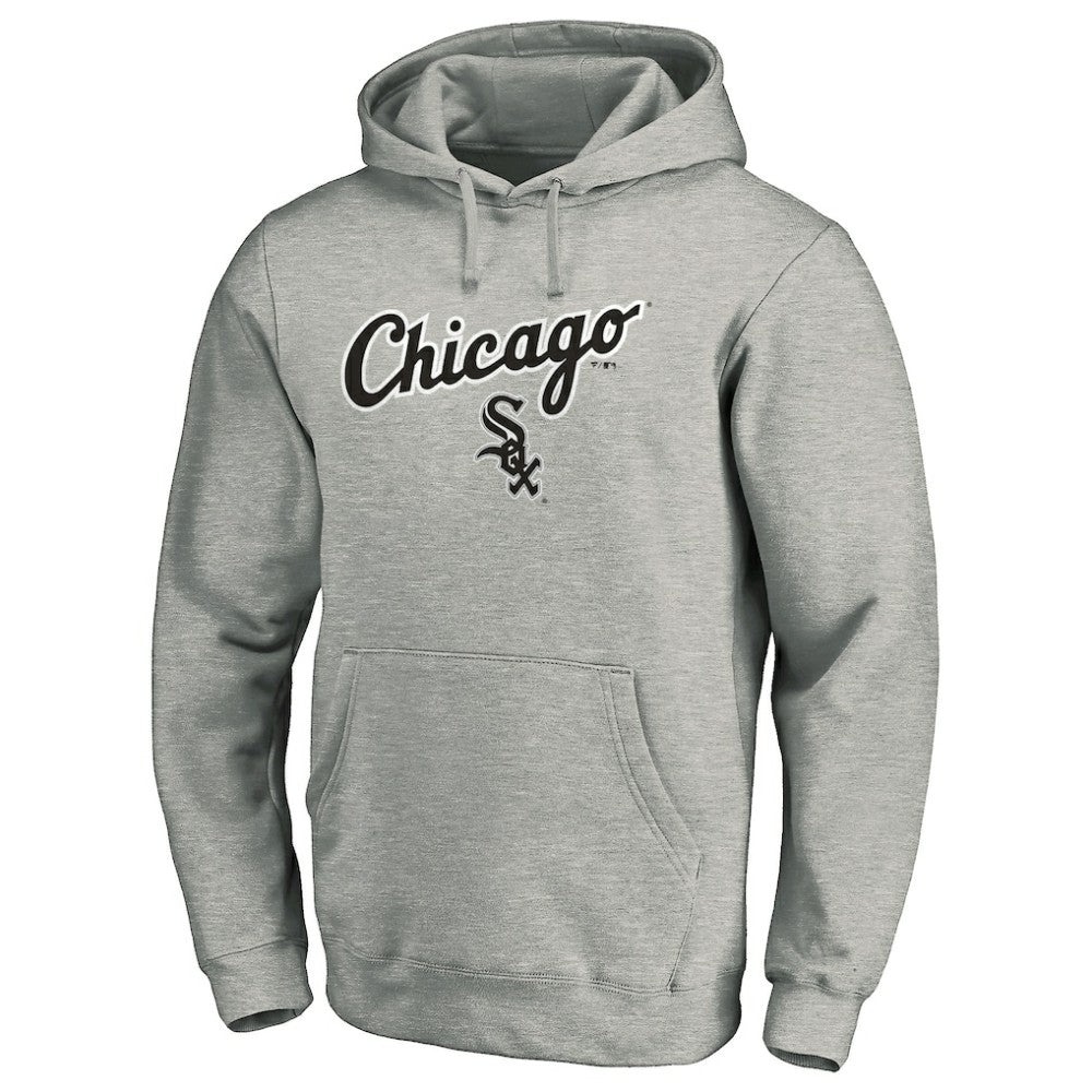 MLB Chicago White Sox Team Lock Up Wordmark Pullover Hoodie