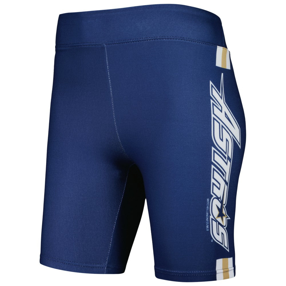 MLB Houston Astros Mitchell & Ness Women's Biker Shorts