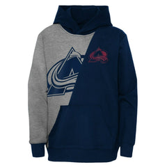 NHL Gray/Navy Colorado Avalanche Preschool Unrivaled Pullover Hoodie