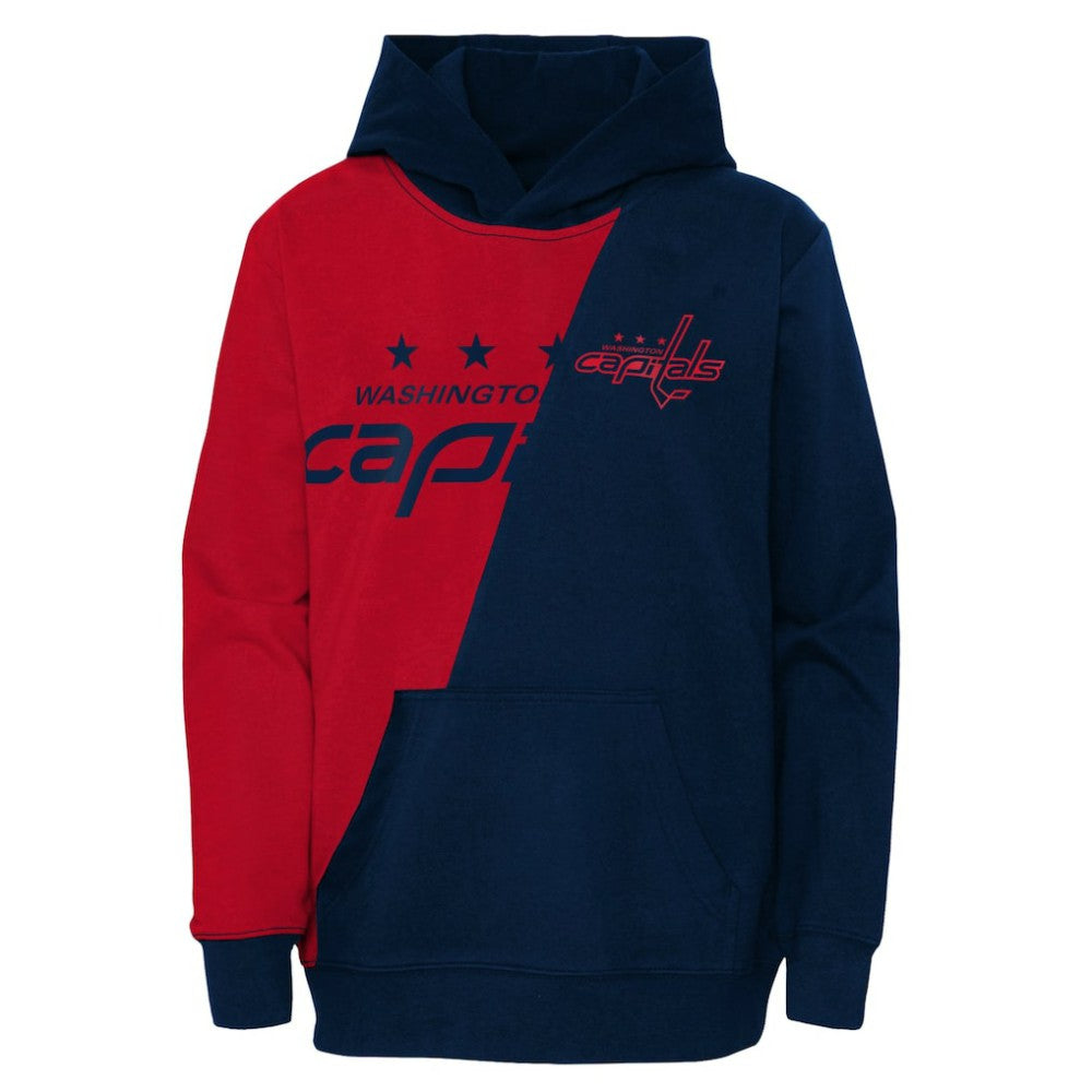 NHL Red/Navy Washington Capitals Preschool Unrivaled Pullover Hoodie