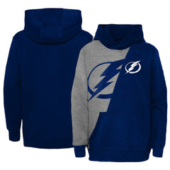 NHL Gray/Blue Tampa Bay Lightning Preschool Unrivaled Pullover Hoodie