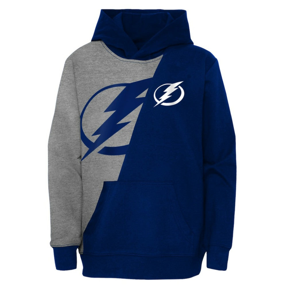 NHL Gray/Blue Tampa Bay Lightning Preschool Unrivaled Pullover Hoodie