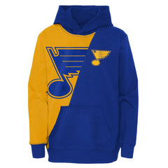NHL Gold/Blue St. Louis Blues Youth Unrivaled Pullover Hoodie