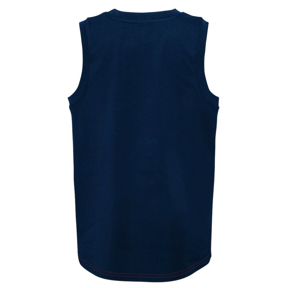 NHL Red/Navy Washington Capitals Youth Revitalize Tank Top