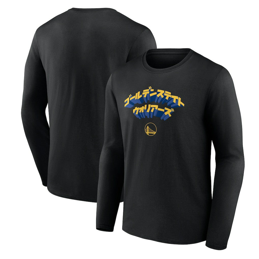 NBA Golden State Warriors Japanese Heritage Long Sleeve T-Shirt sale