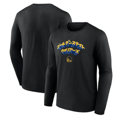 NBA Golden State Warriors Japanese Heritage Long Sleeve T-Shirt sale