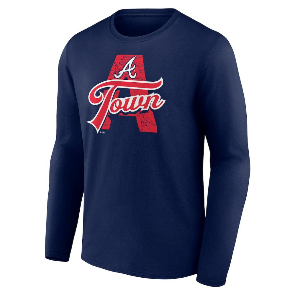 MLB Atlanta Braves Hometown Graphic Long Sleeve T-Shirt