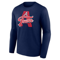 MLB Atlanta Braves Hometown Graphic Long Sleeve T-Shirt