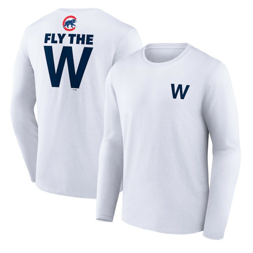 MLB Chicago Cubs Fly the W Long Sleeve T-Shirt