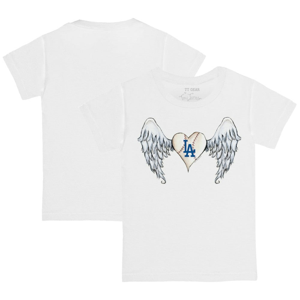 MLB Los Angeles Dodgers Tiny Turnip Youth Angel Wings T-Shirt