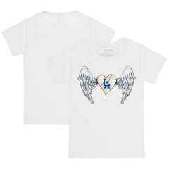 MLB Los Angeles Dodgers Tiny Turnip Youth Angel Wings T-Shirt