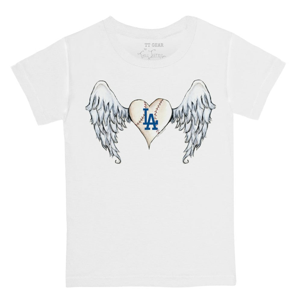 MLB Los Angeles Dodgers Tiny Turnip Youth Angel Wings T-Shirt