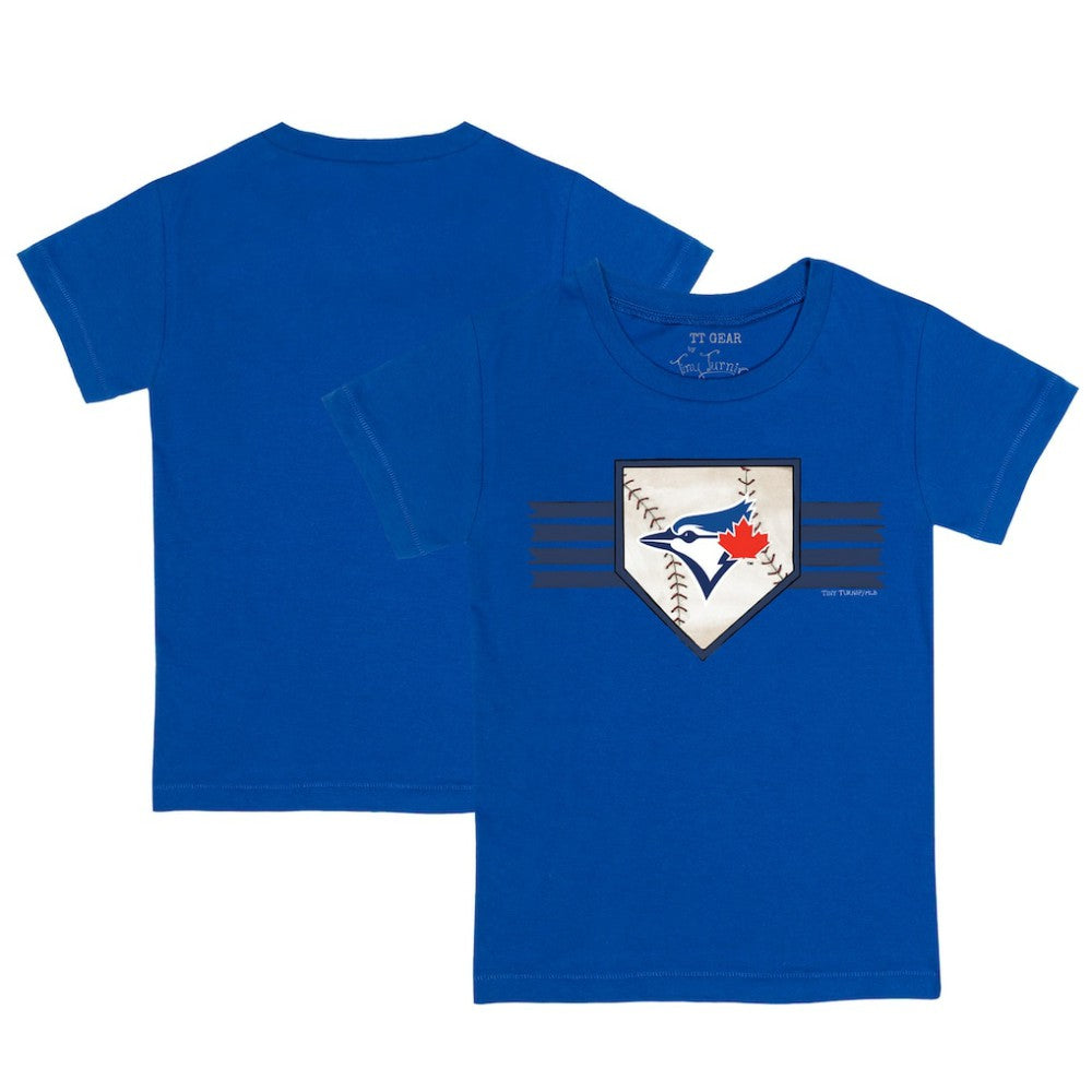MLB Toronto Blue Jays Tiny Turnip Youth Base Stripe T-Shirt