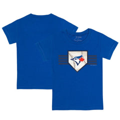 MLB Toronto Blue Jays Tiny Turnip Youth Base Stripe T-Shirt