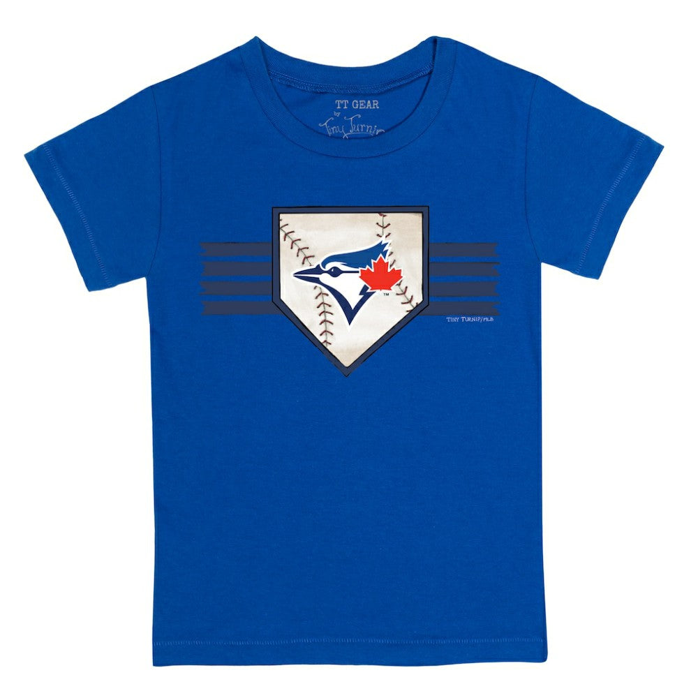MLB Toronto Blue Jays Tiny Turnip Youth Base Stripe T-Shirt