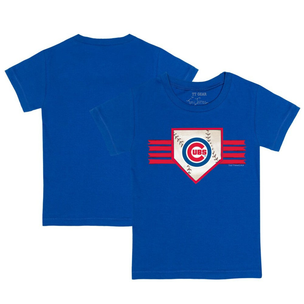 MLB Chicago Cubs Tiny Turnip Youth Base Stripe T-Shirt