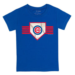 MLB Chicago Cubs Tiny Turnip Youth Base Stripe T-Shirt