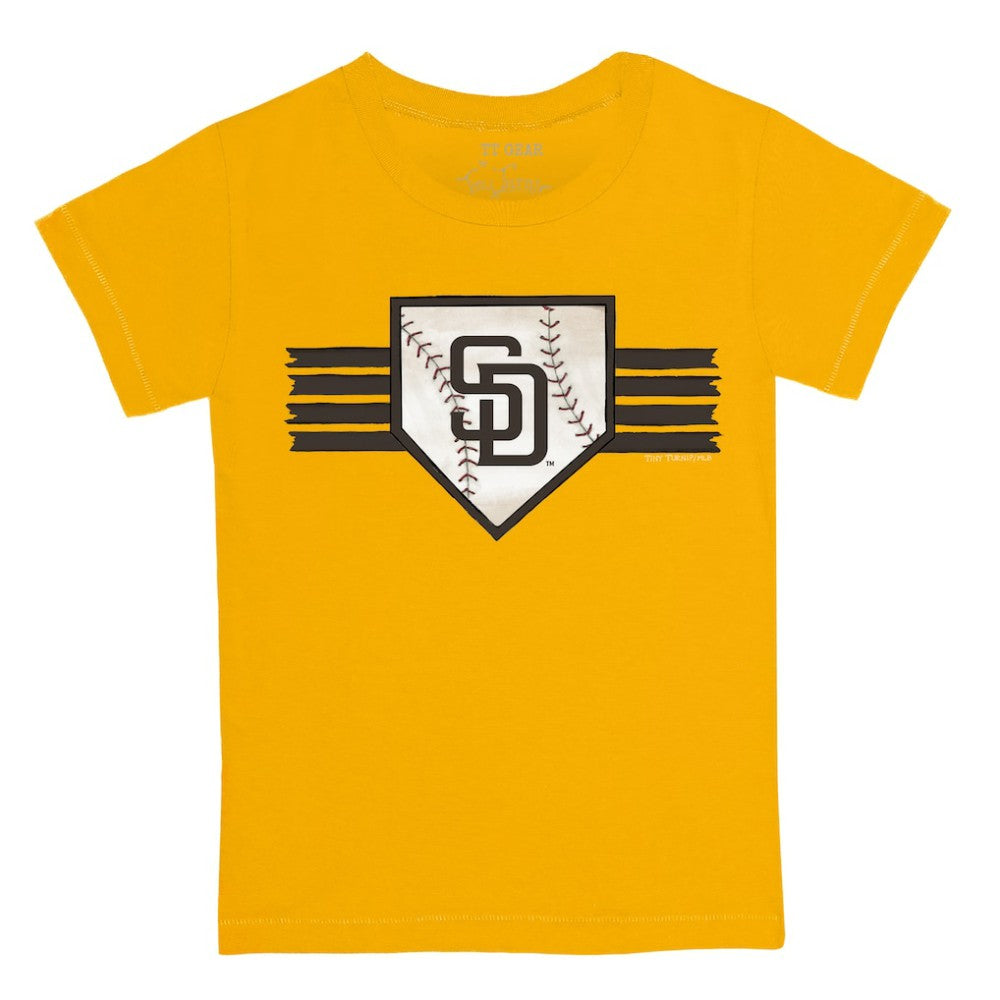 MLB San Diego Padres Tiny Turnip Youth Base Stripe T-Shirt