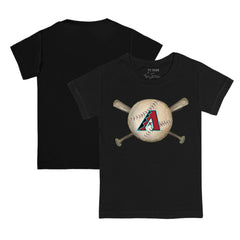 MLB Arizona Diamondbacks Tiny Turnip Youth Baseball Cross Bats T-Shirt