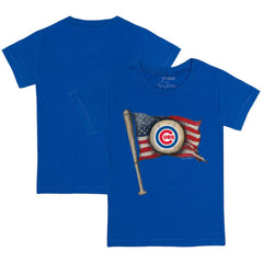 MLB Chicago Cubs Tiny Turnip Youth Baseball Flag T-Shirt