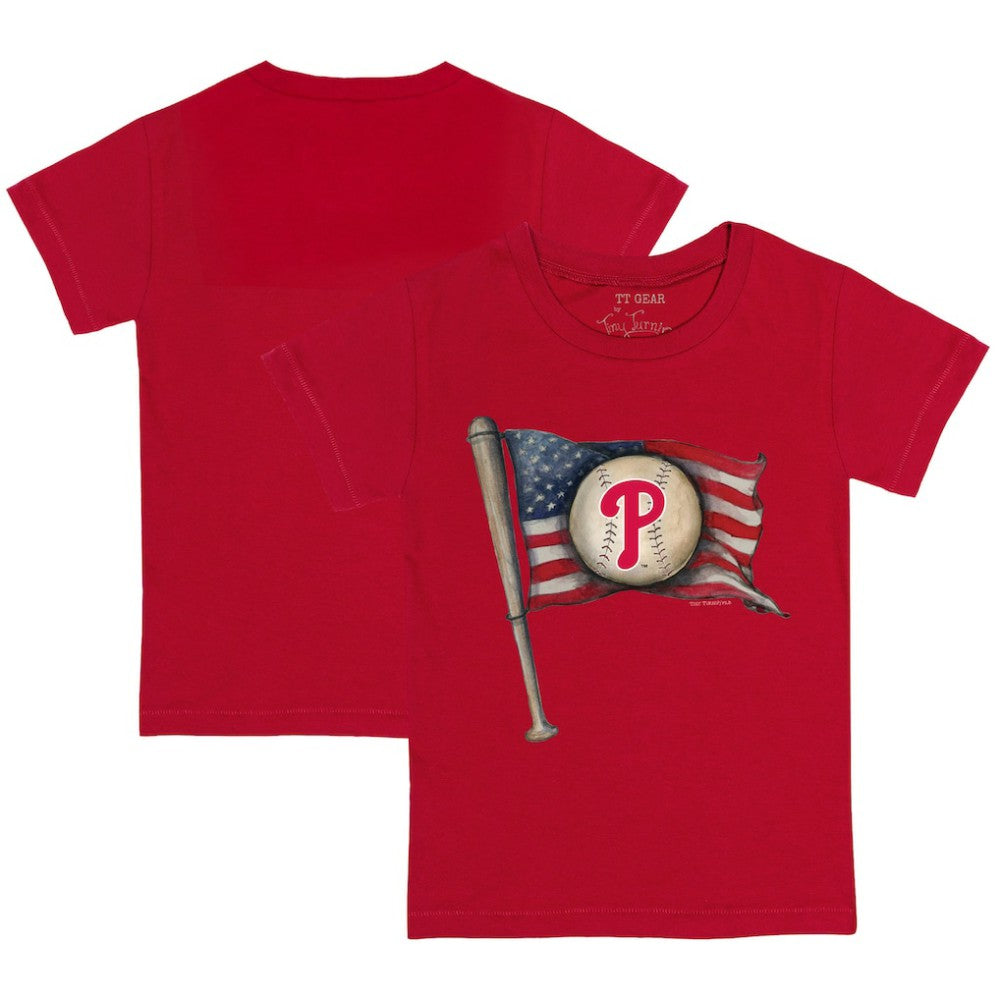 MLB Philadelphia Phillies Tiny Turnip Youth Baseball Flag T-Shirt