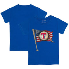 MLB Texas Rangers Tiny Turnip Youth Baseball Flag T-Shirt
