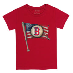 MLB Boston Red Sox Tiny Turnip Youth Baseball Flag T-Shirt