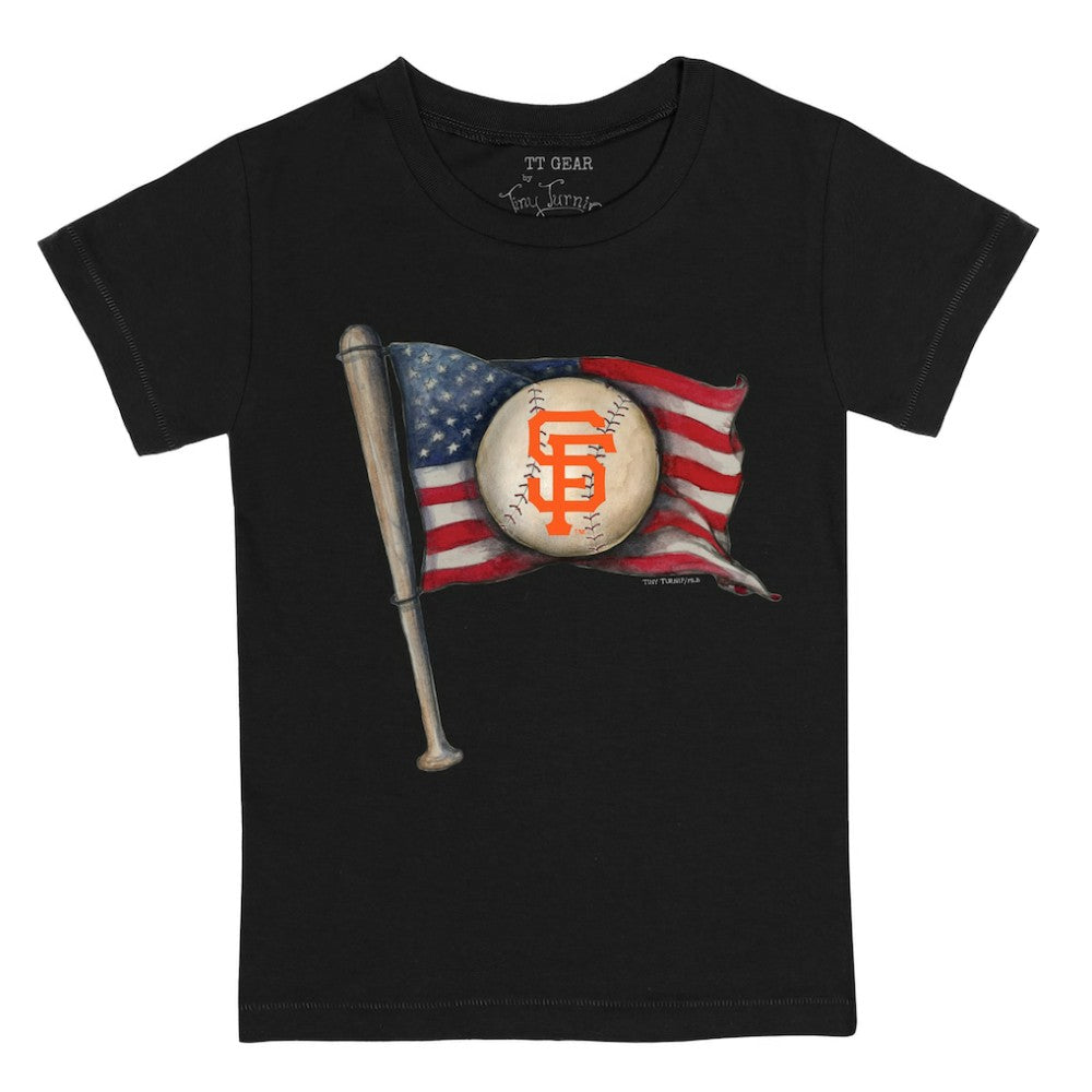MLB San Francisco Giants Tiny Turnip Youth Baseball Flag T-Shirt