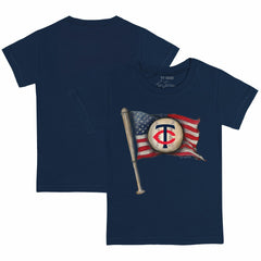 MLB Minnesota Twins Tiny Turnip Youth Baseball Flag T-Shirt