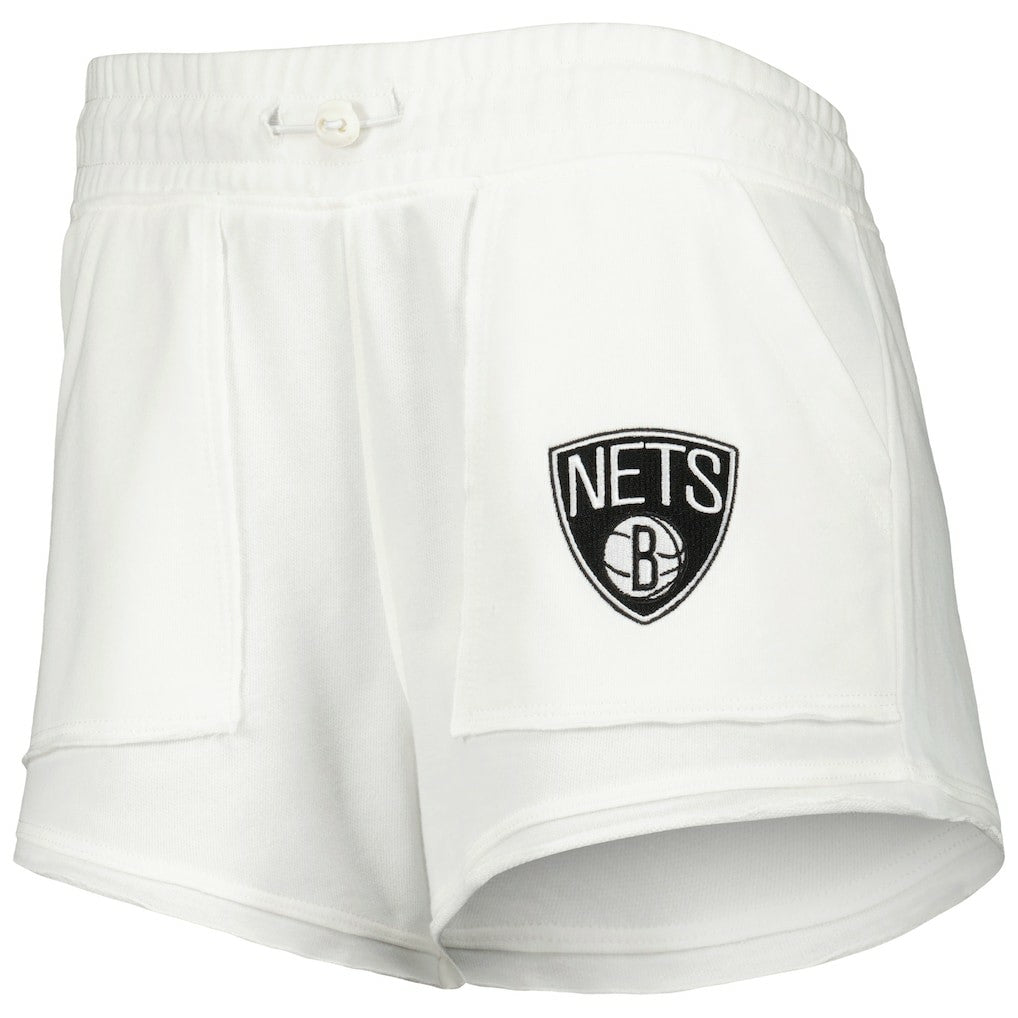 NBA Brooklyn Nets Concepts Sport Women's Sunray Shorts