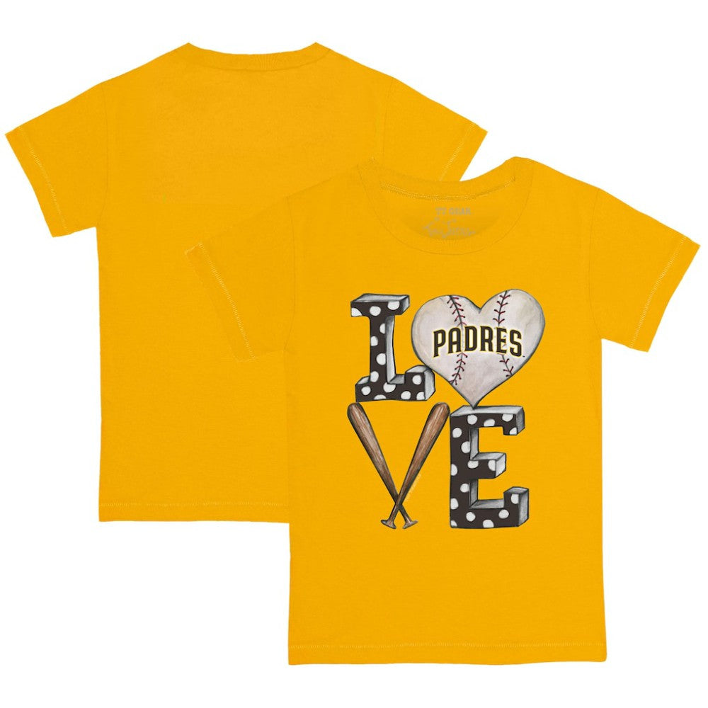 MLB San Diego Padres Tiny Turnip Youth Baseball Love T-Shirt